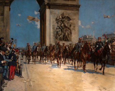 La sfilata della Vittoria, 14 luglio 1919 da Francois Flameng